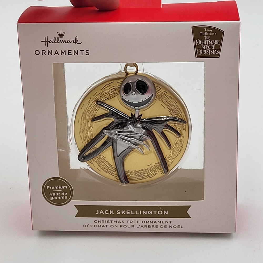 Hallmark The Nightmare Before Christmas Jack Skellington Christmas Ornament 2025